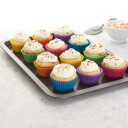 12x Muffinsformer i silikon   forskjellige farger