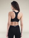 Icebreaker Merino 125 ZoneKnit Racerback Bra Dame Black M