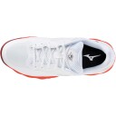 Mizuno Wave Enforce Court CC Tennissko Herre Hvit/Rød 45