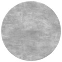 vidaXL Bordplate Ø 80 x 1,5 cm Rund Konstruert tre Betonggrå