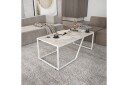Andifli Sofabord 60x48x120 cm - Hvit