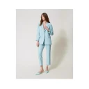 Twinset Dame Bukser Blå 2XS,