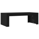  Salongbord svart 102x50x36 cm konstruert tre 8720845920333
