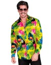 UV Glow Tropisk Kostymeskjorte til Herre   XX Large