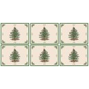 Christmas Tree bordbrikke 6 stk