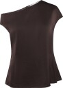 Ahlvar Gallery Chika Top   DARK BROWN   L