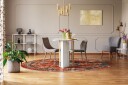 Rundt teppe   Soussi rød/multi Størrelse: Ø 240 cm