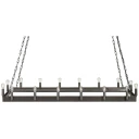 Artwood Taklampe Crown 148x48 Cm Jern