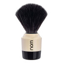 nom MARTEN shaving brush Black Fibre Coral
