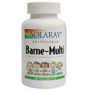 Solaray Barne-Multi Tyggetabletter til Barn 100 Tabletter