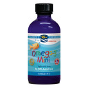 Nordic Naturals Omega 3 mini m. jordbærsmak 119 ml