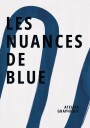 Les Nuances De Blue Graphic Indigo Ribbon Abstract Plakat Plakat / 100x150cm