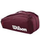 Wilson Redline V1 Racket Bag 9Pk Red Tennis bager