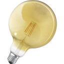 Ledvance Smart+ Zigbee E27 globepære hvit lysfarge 6W Gull