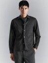 Mango Non Iron Overshirt Pocket   Grey   XL