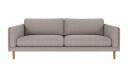 Rowico Home Braden 3 seters sofa Grå Bobby 7 Eikben