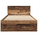  Sengestamme med hodegatt Gamle tre 100 x 200 cm Massivt furutre
