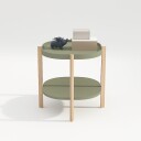 Sidebord HOME4YOU Norah 50x50x55 cm Grønn - grønn