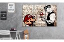 Bilde Mario Bros Torn Wall 90x60 Artgeist sp. z o. o.