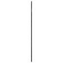  Veggspeil svart 80x120 cm buet jern