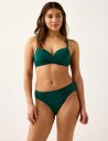 Lindex Bra Lilja Twist Swim Shiny   Green   80 F