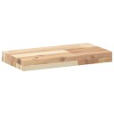  Flytende hylle 40x20x4 cm ubehandlet heltre akasie