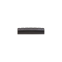 Graph Tech Pt-6060-L0 Svart Tusq Xl Slotted Nut, Rounded, Flat, Lefthand