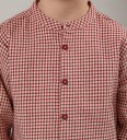 That"s Mine Hugo Shirt   Burgundy   92CM/2Y