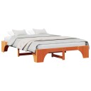  Sengestamme Voks brun Tre 160 x 200 cm Holdbar