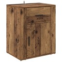  Nattbordskap Gammelt tre 50 x 36 x 60 cm Konstruert tre
