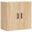 vidaXL Veggskap sonoma eik 60x31x60 cm konstruert tre