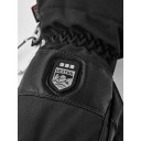 Hestra Heater Gauntlet 5-finger Black/Black 10
