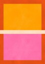Bold Geometric Blocks Plakat Plakat / 50x70cm