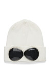 C.P. Company Cotto Goggle Beanie White ONE SIZE