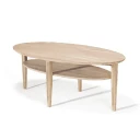 Torkelson Tango Salongbord 130 cm i hvitoljet eik