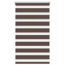 vidaXL Zebra Gardiner 70 x 120 cm Kaffe Farge