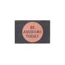 Rxs Dørmatte kokosfiber "Be awesome today"