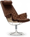 Dux Dux Jetson Classic Soft Leather Brown Lenestoler Bruno Mathsson Brun Lær/naturlig Materiale/metall/syntetisk