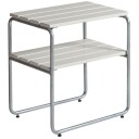 Grythyttan Stålmöbler Sidebord L45 Hvit Lakkert eik Grythyttan Stålmöbler