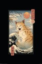 Vincent Trinidad Plakat Catzilla Ukiyoe