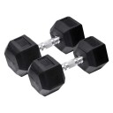 Orange Gym   Hex Dumbbell   4 kg   sett med 2