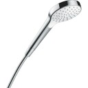 Hansgrohe Croma Select S Hånddusj 1jet, EcoSmart, Hvit/Krom