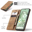 Google Pixel 8a Caseme 013 Series Lommebok-deksel Brun