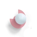 Swedish Ninja - Candy Little Circle 270 S Vegglampe Bubblegum Pink Swedish Ninja
