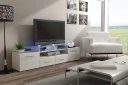 Evora TV-benk 194x39x39 cm - Beige/Grå/Hvit