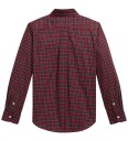 Ralph Lauren Kids Plaid Cotton Poplin Shirt   Red   138 149