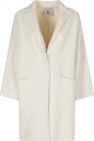 Semicouture Dame Frakker Hvit S,