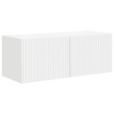  TV Veggskap Veggmontert Hvit 60 x 31 x 29.5 cm Konstruert tre