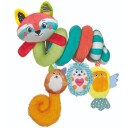Clementoni Soft Spiral Happy Animals Puslespill/Spiral til Barnevogn Leke