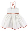 Stella McCartney Kids Kjole   Ivory   Stella McCartney Kids   10 år 140   Kjole Hvit Rød